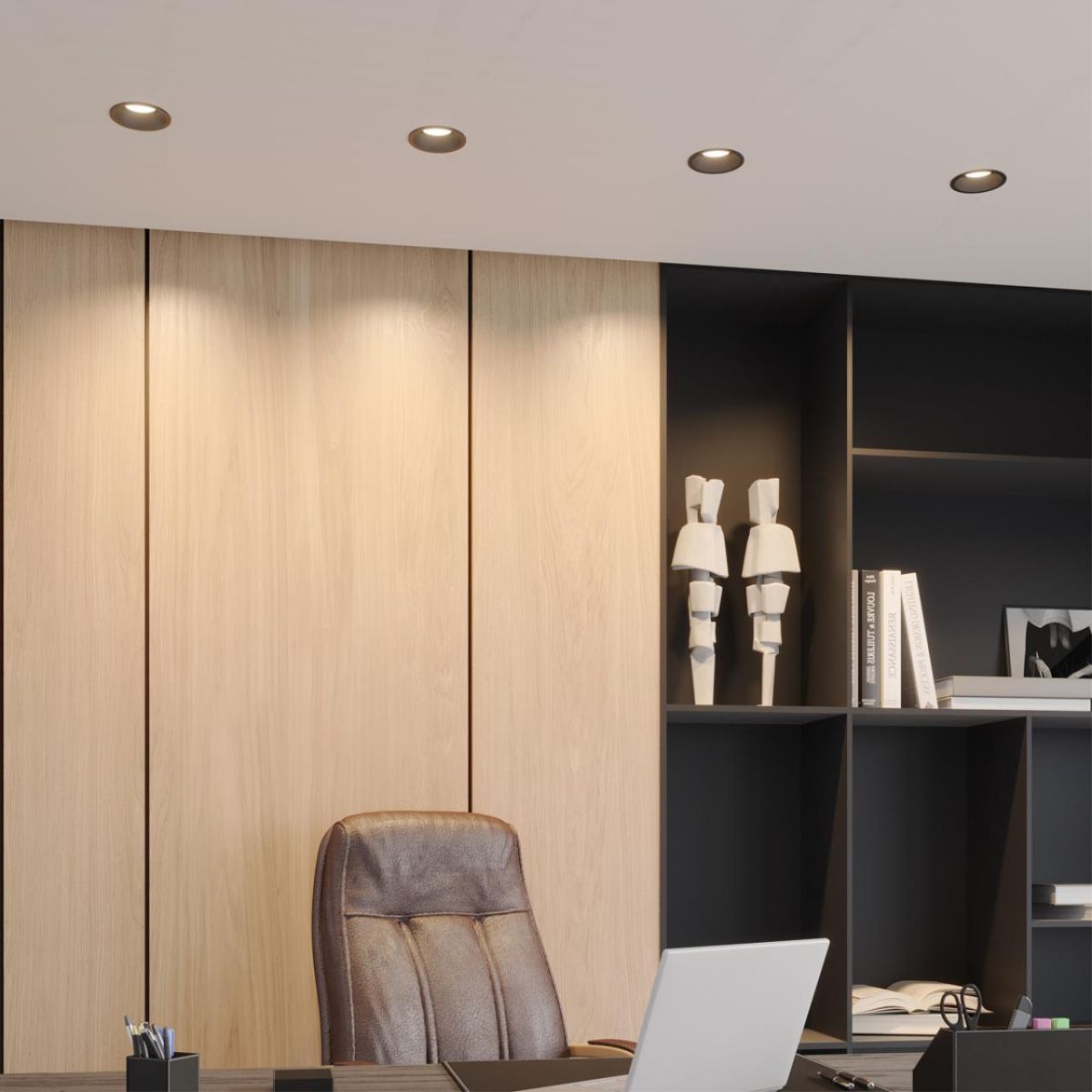 Встраиваемый светильник с переключателем цв. температуры Novotech Wir Brillo 359866