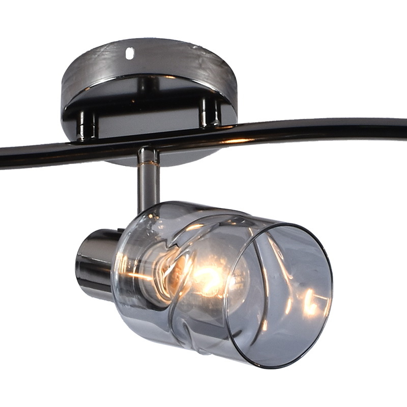 Спот Reluce 05964-0.8-03 PEARL BK (DARK CHROME)