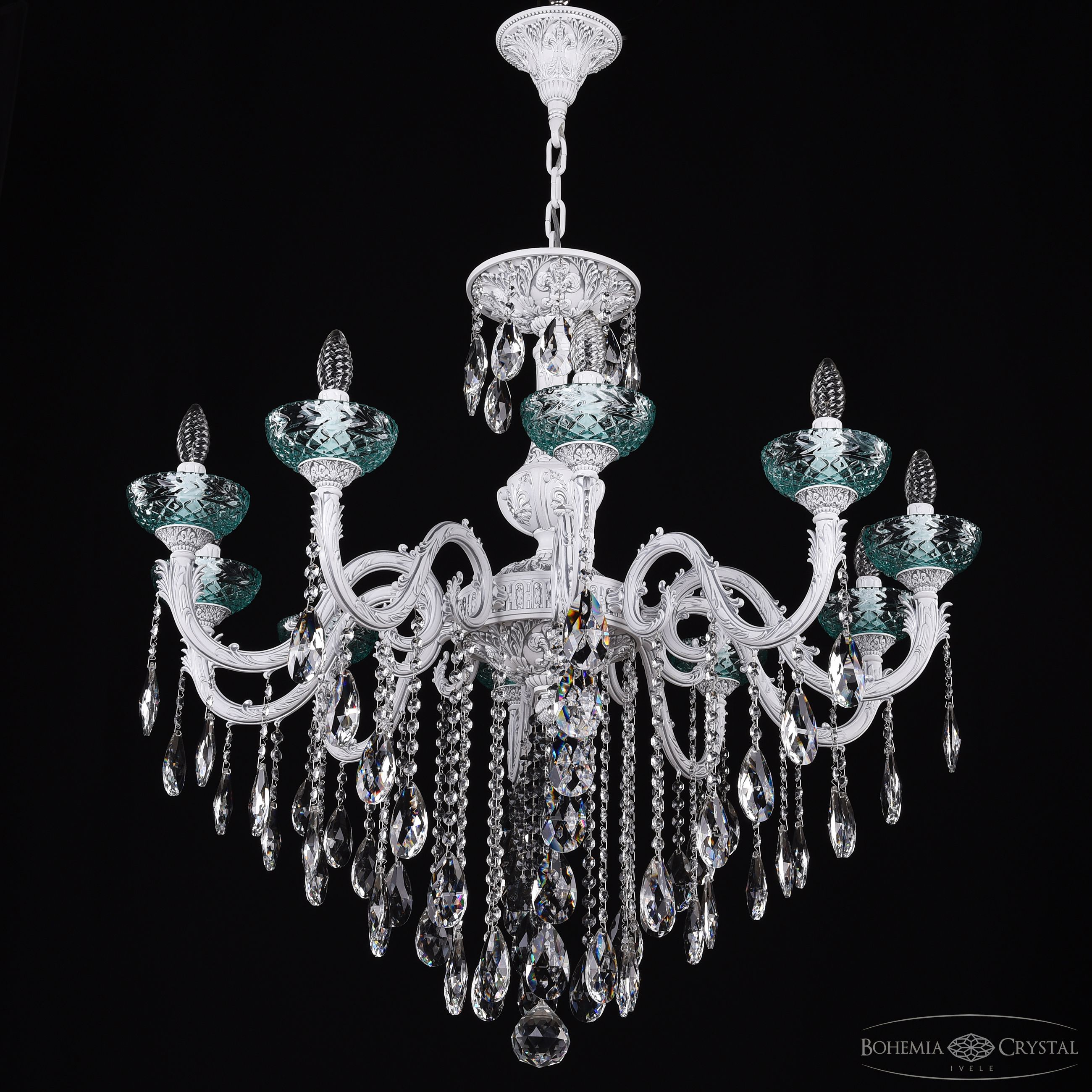 Подвесная люстра Bohemia Ivele Crystal AL79101/10/300 B WMN P Birusa/M-1F