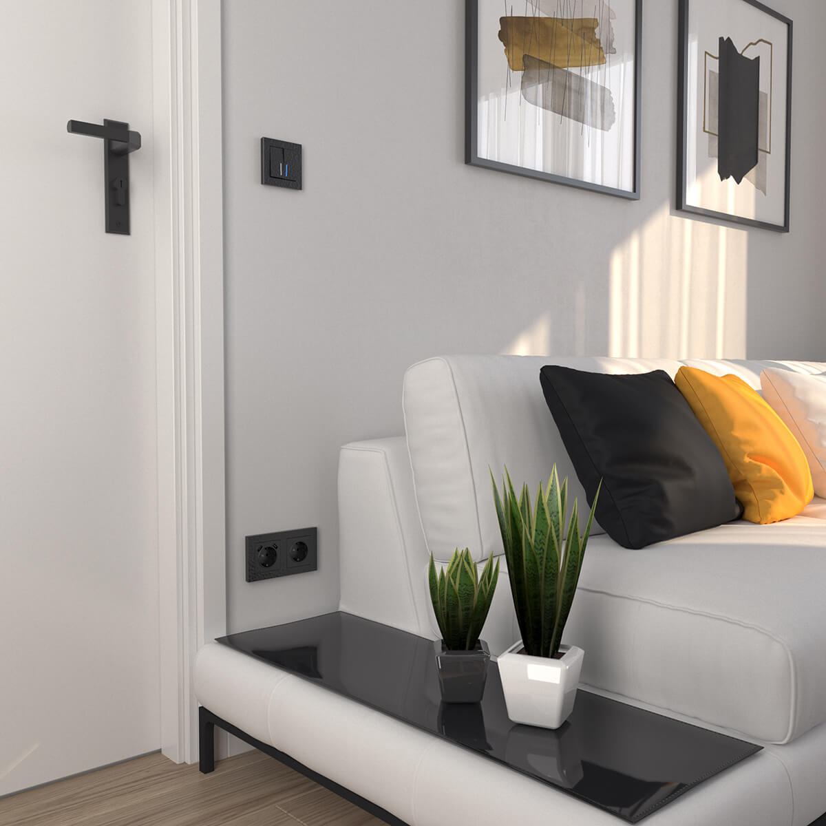 Рамка Werkel Hammer черный 4690389163401