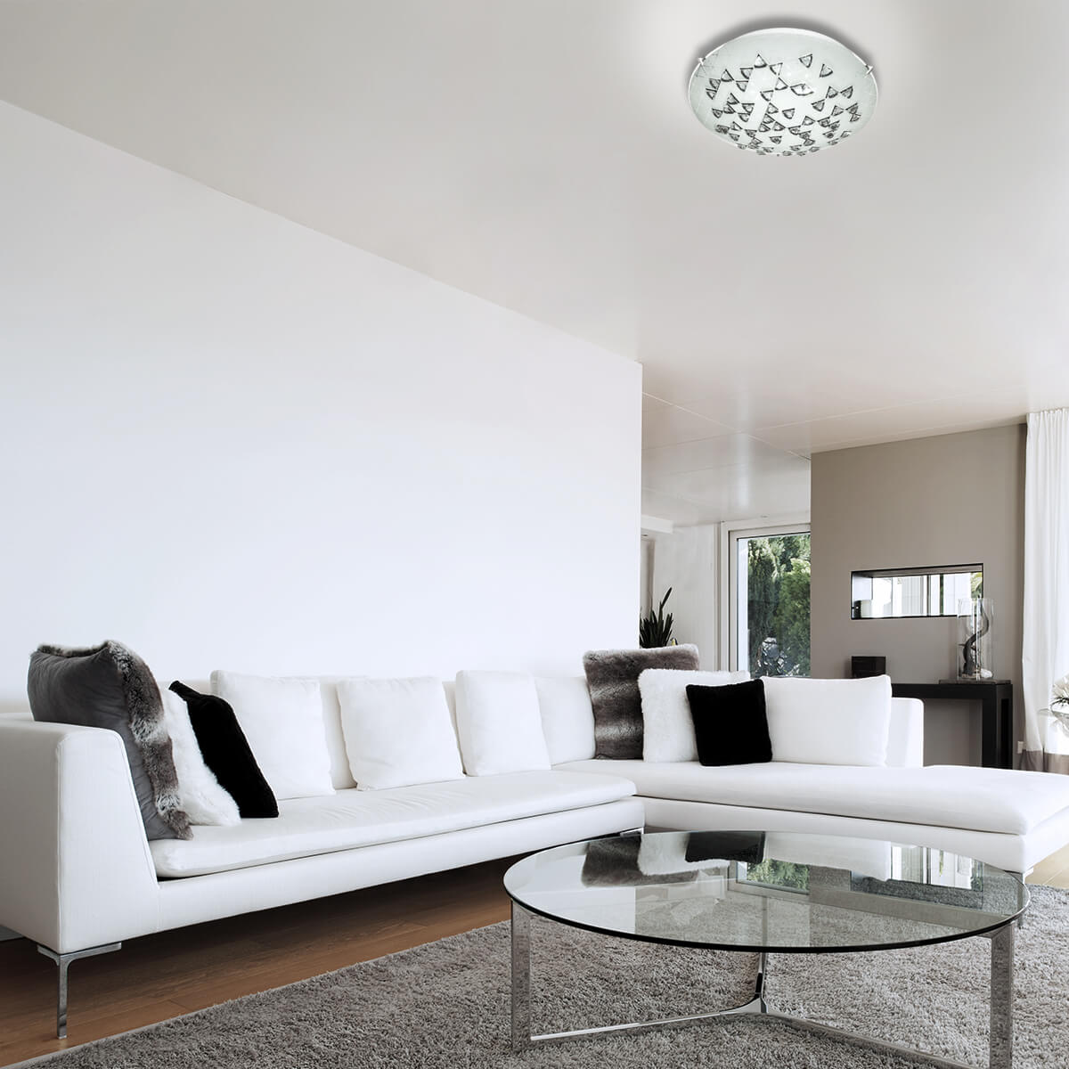 Настенно-потолочный светодиодный светильник Sonex Meza 2058/CL