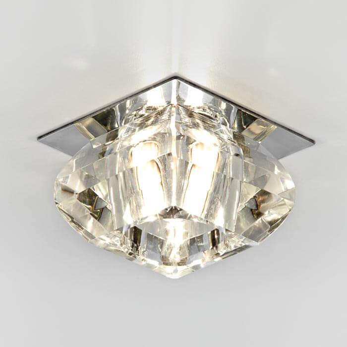 Встраиваемый светильник Ambrella Light Desing D8048 CL/CH