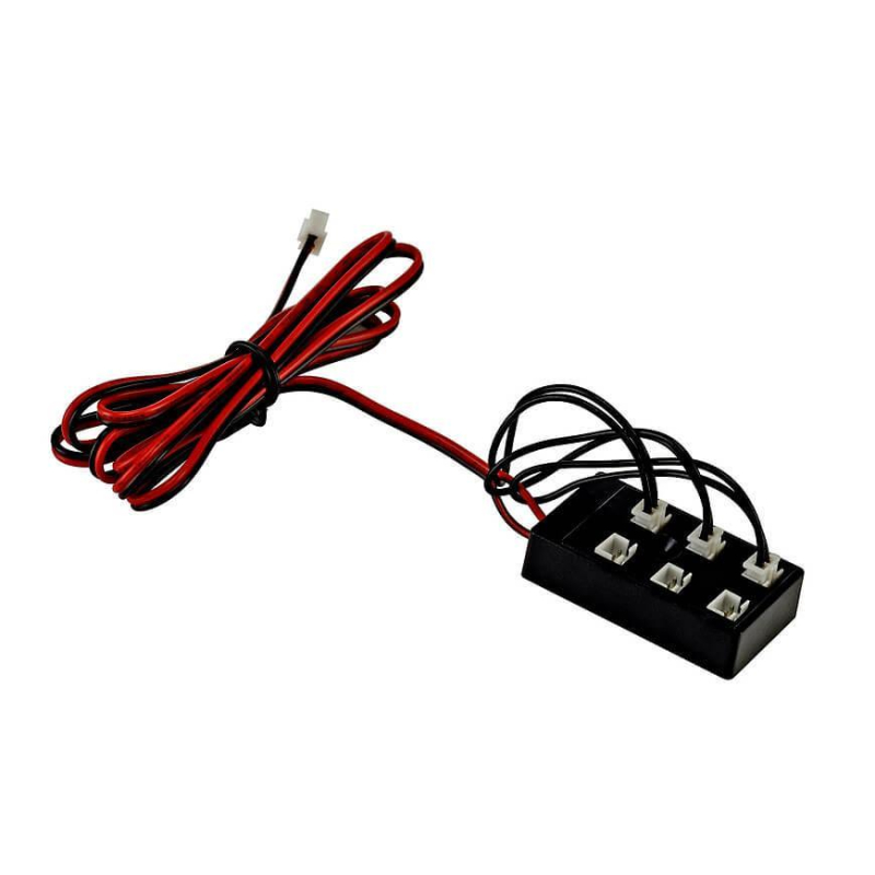 Кабель с колодкой на 6 выходов SLV 111860