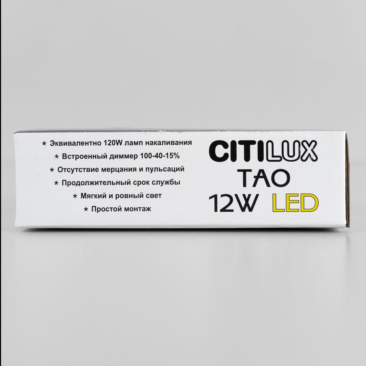 Накладной светодиодный светильник Citilux Тао CL712122N в Москве