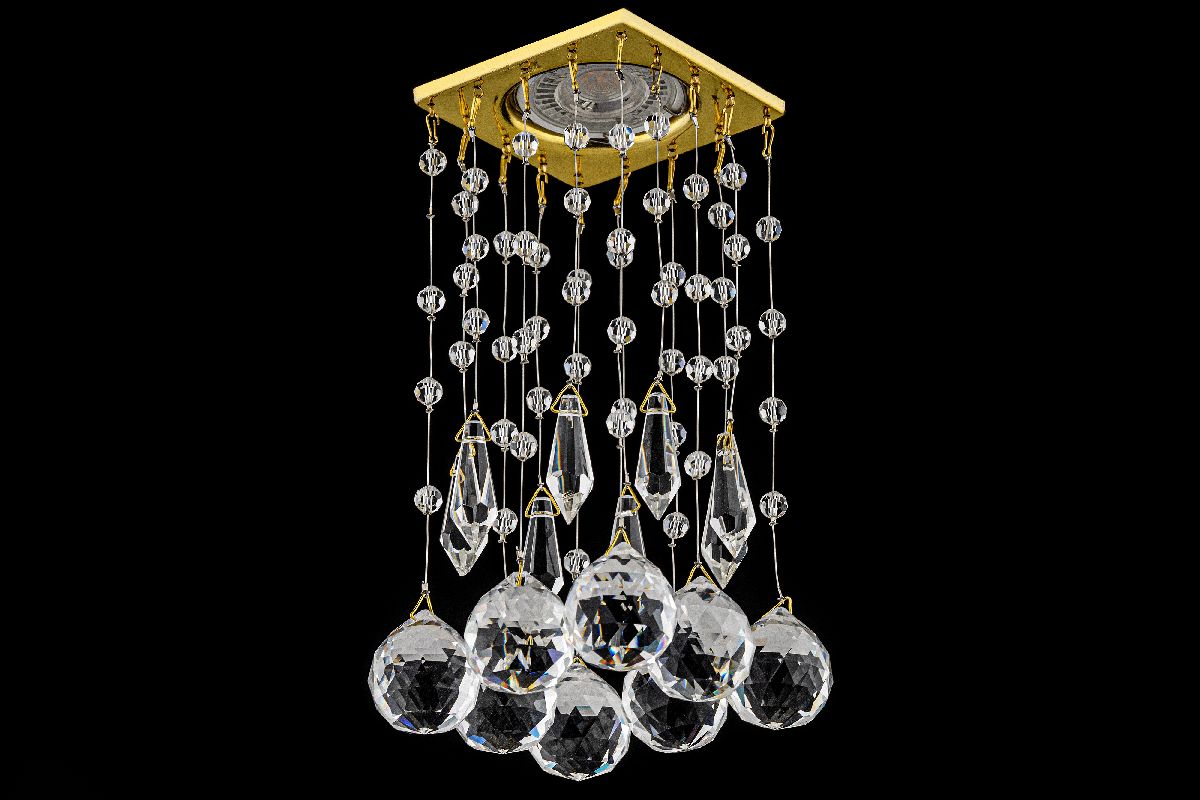 Встраиваемый светильник Dio DArte Asfour Tayo GU10.5.14.8x8.220 G