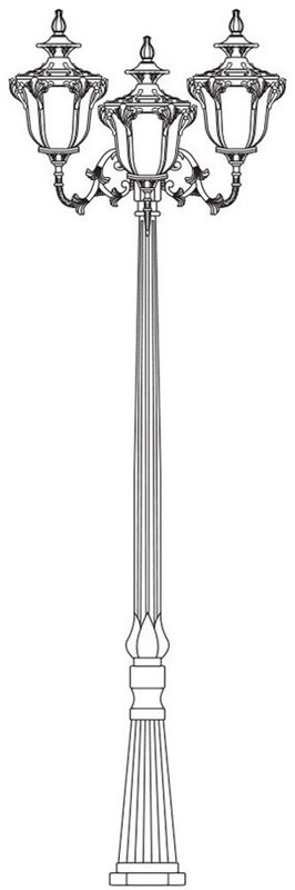 Садово-парковый светильник Feron PL4049 11429