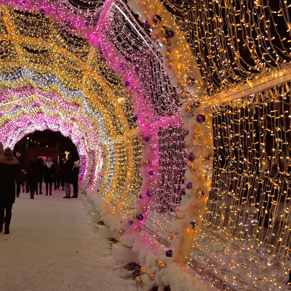 Светодиодная гирлянда Arlight ARD-String-Classic-10000-Clear-100LED-Std Gold 025813