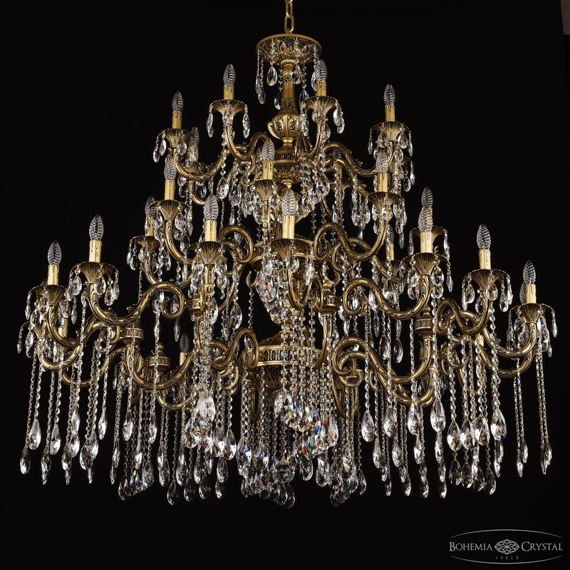 Подвесная люстра Bohemia Ivele Crystal AL79104/16+8+8/550/3d A AGB