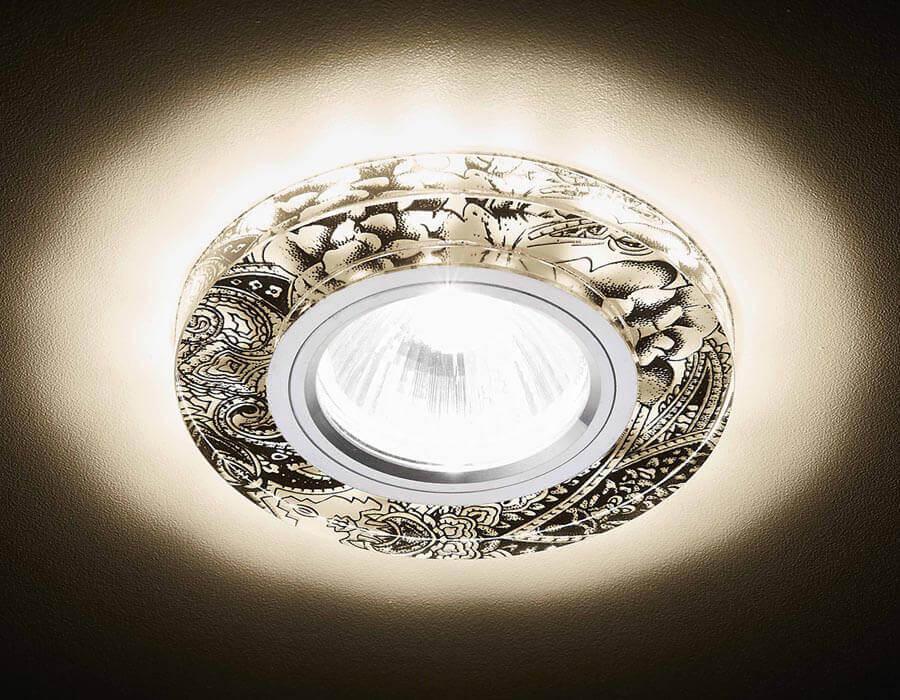 Встраиваемый светодиодный светильник Ambrella Light Led S223 W/CH/WA