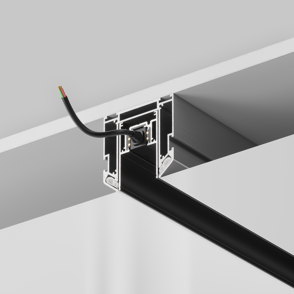 Алюминиевый профиль Maytoni Technical Magnetic track system Gravity TRA010MP-212S УЦ