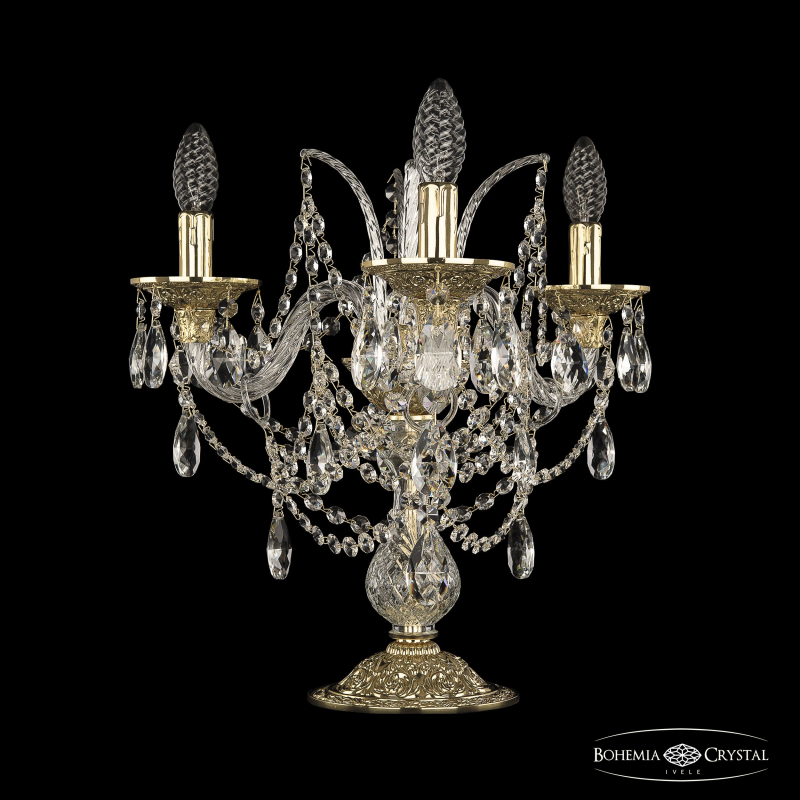 Настольная лампа Bohemia Ivele Crystal 16111L8/3/141-40 G