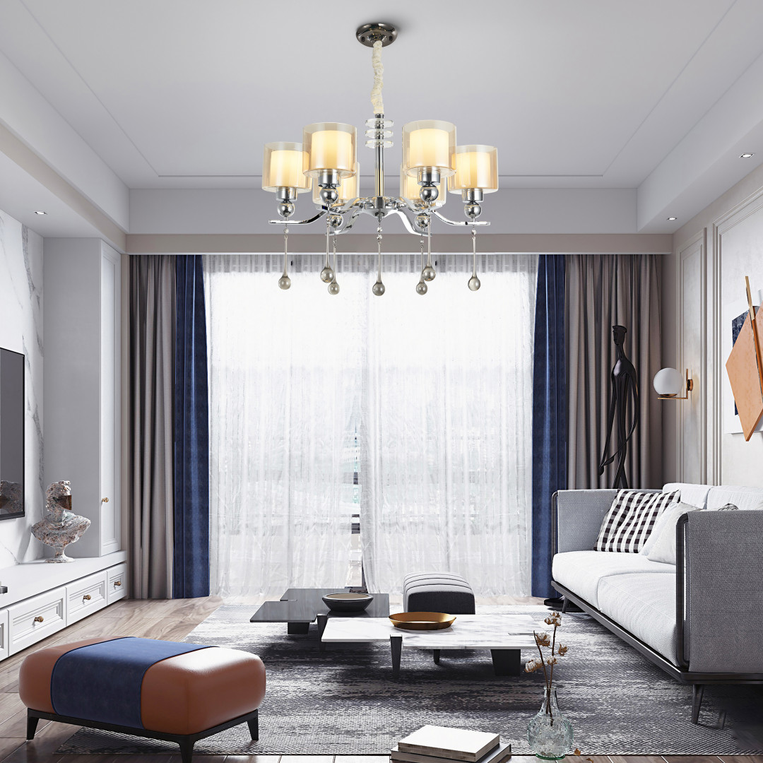 Потолочная люстра Arte Milano Neapolis 279207/6 Ni