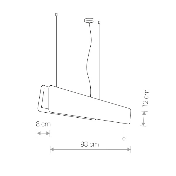 Подвесной светодиодный светильник Nowodvorski Oslo 9315