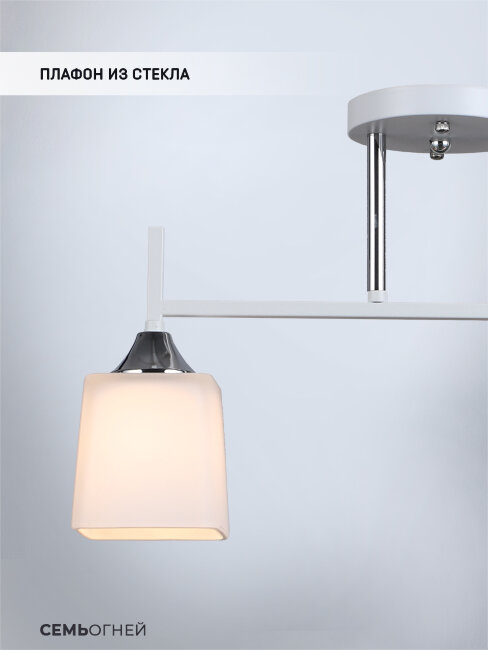 Потолочный светильник Wedo Light Semel WD3640/2C-WT-CR-WT