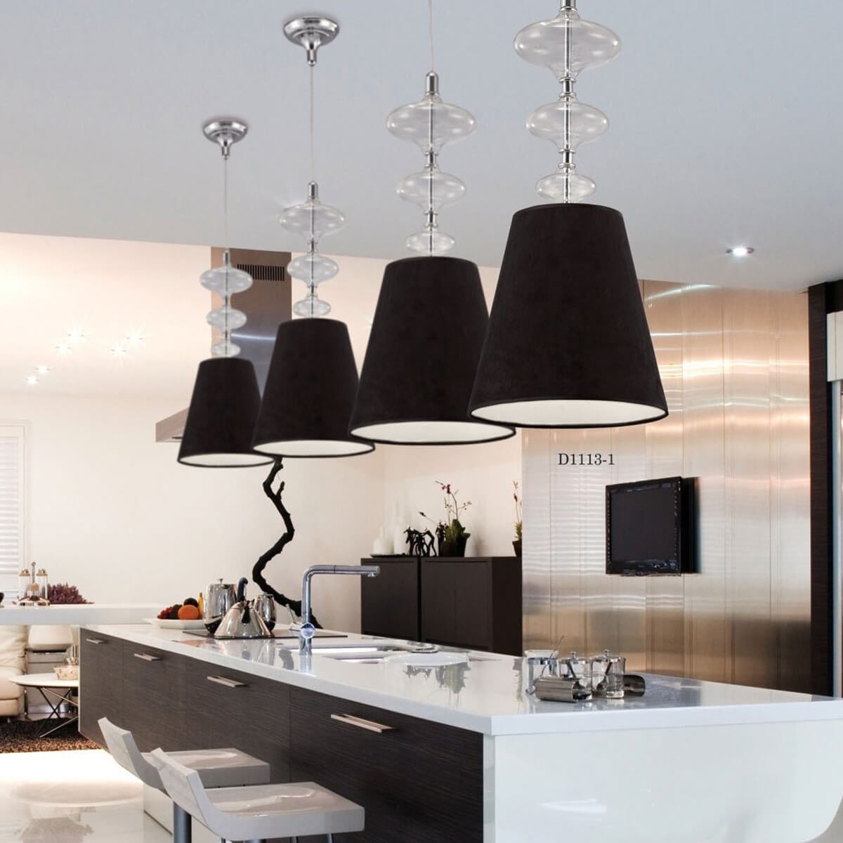 Подвесной светильник Lumina Deco Veneziana LDP 1113 BK УЦ