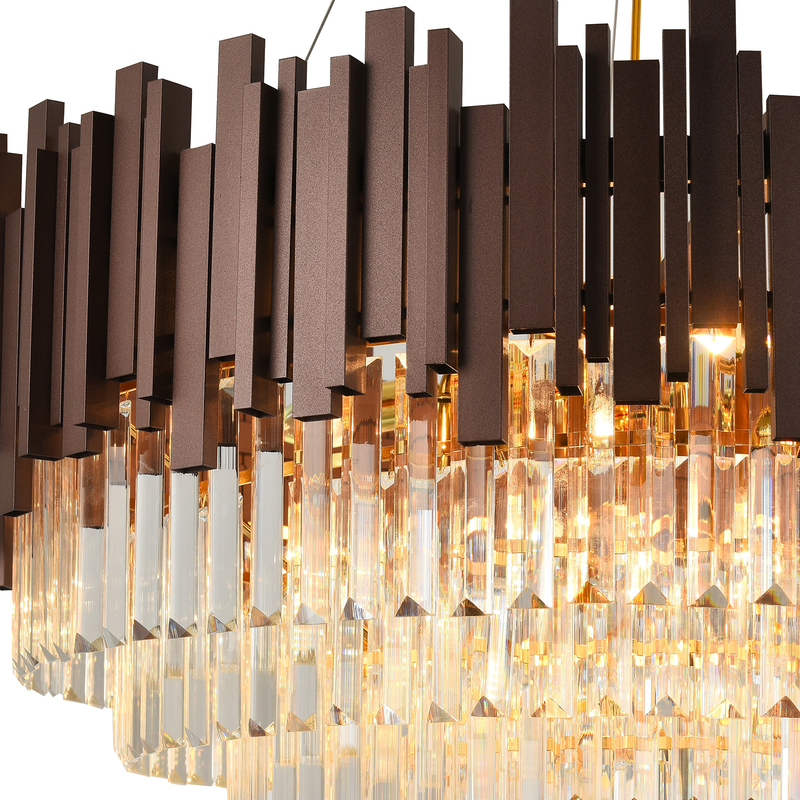 Подвесная люстра Natali Kovaltseva VERTIGO 81439/12C COBALT