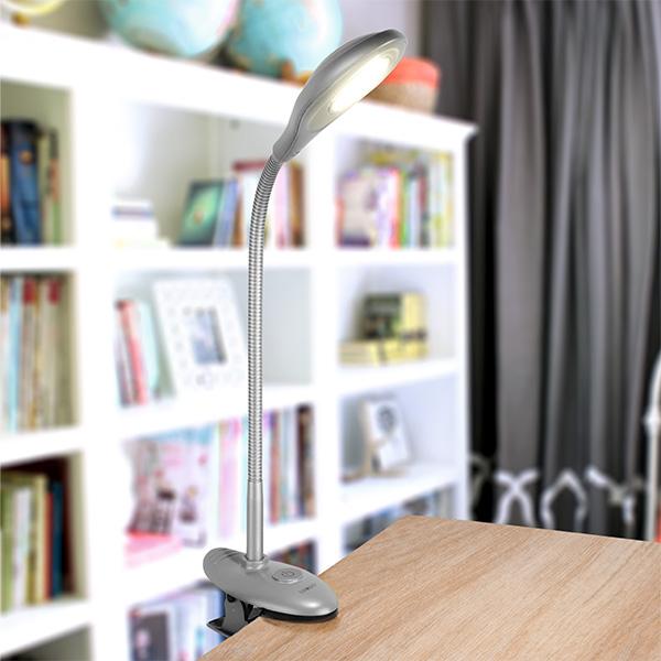 Настольная лампа Eurosvet Smart 90198/1 серебристый