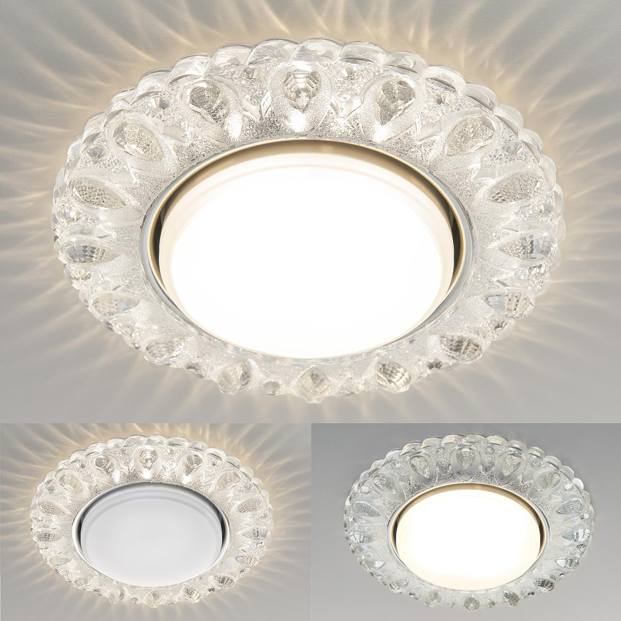 Встраиваемый светильник Elektrostandard 3026 GX53 CL прозрачный 4690389129575