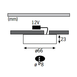 Мебельный светильник Paulmann Micro Line 98429