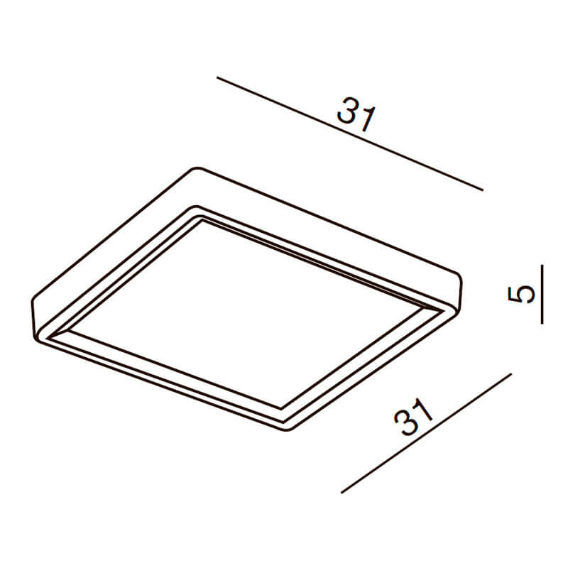 Накладной светильник Azzardo Tappo AZ0753