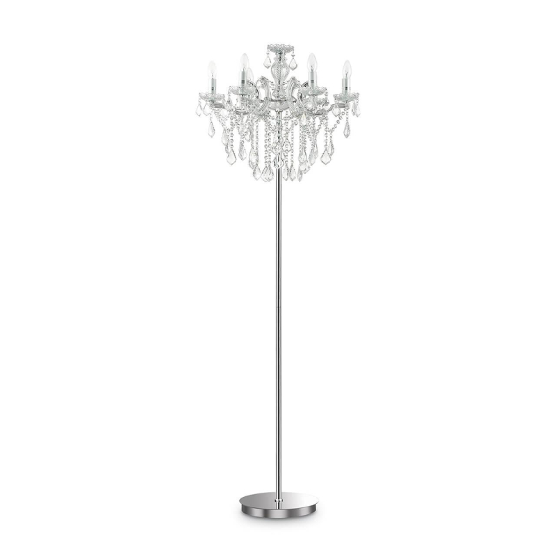 Торшер Ideal Lux Florian PT6 Cromo 179902