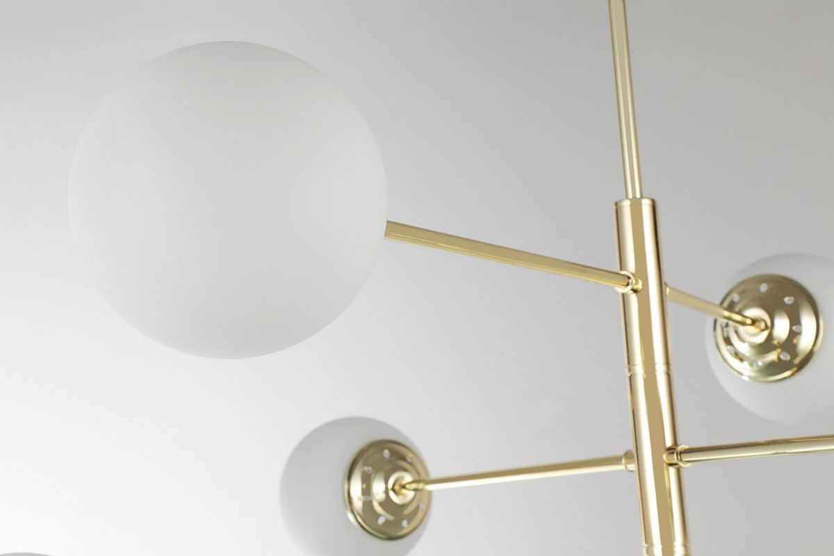 Люстра на штанге Lampit Fino TP 2007-6 GD