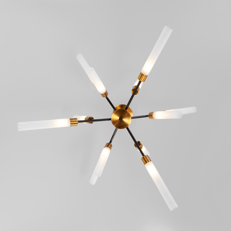 Люстра на штанге Eurosvet 70120/12 черный