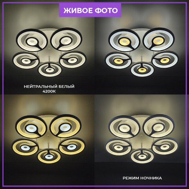 Потолочная люстра Wedo Light Torfred 75397.01.09.05RGB