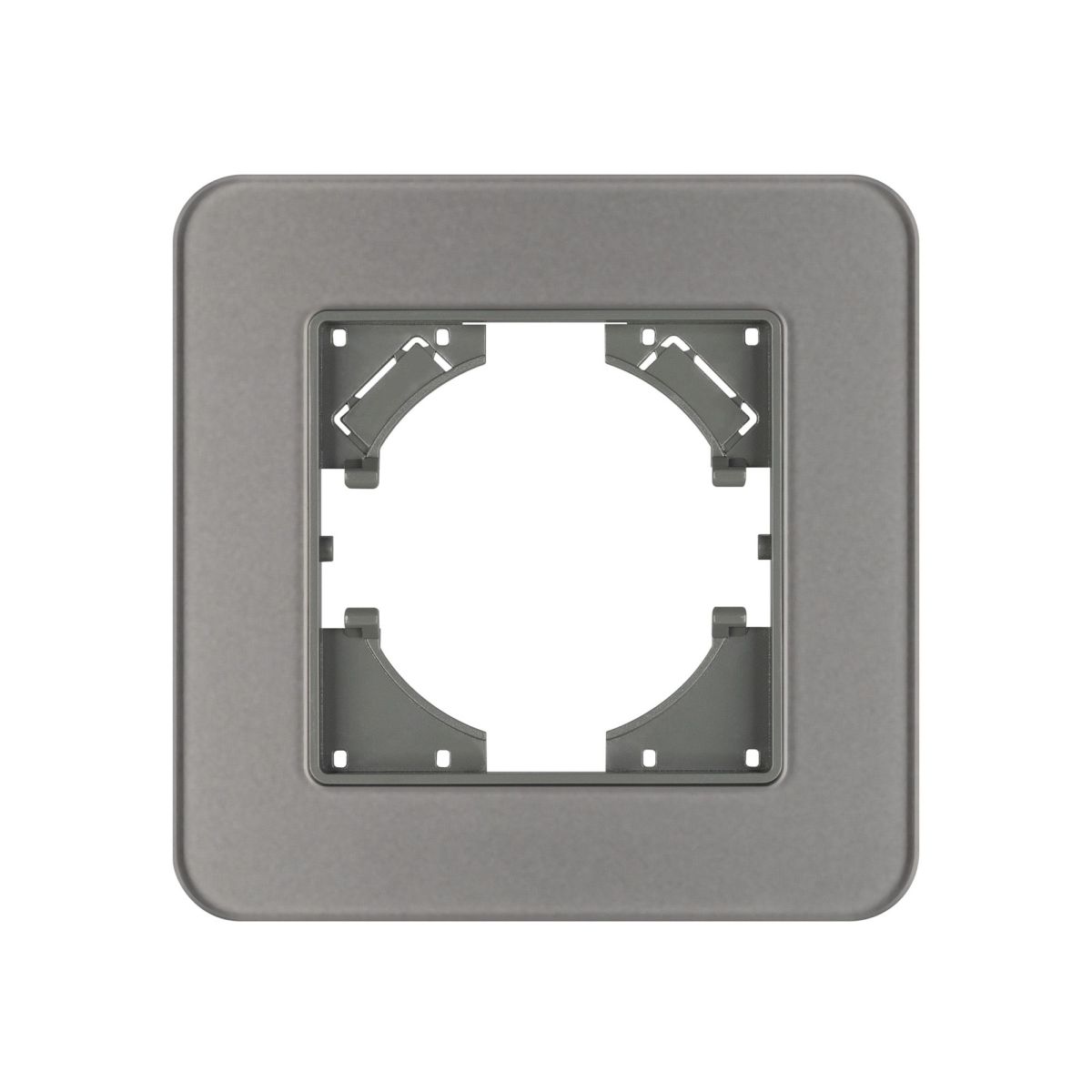 Рамка стеклянная на 1 пост Arlight FRM-OMALI-SFGS-1-GR 049677