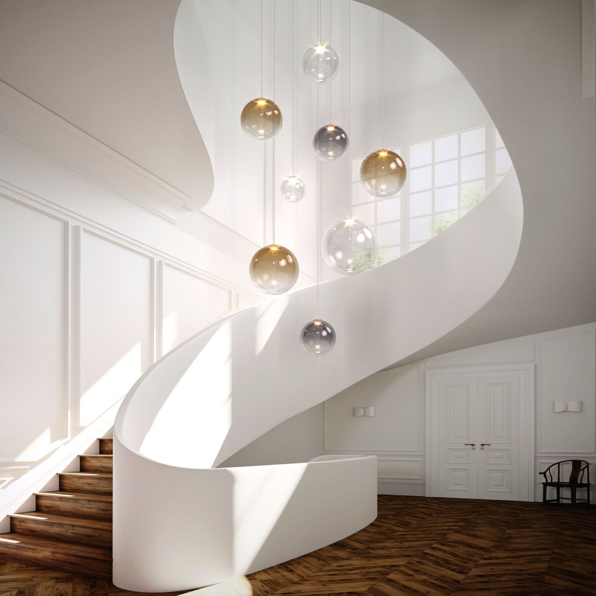 Подвесной светильник Eurosvet Wonder 50230/1 LED дымчатый a058632