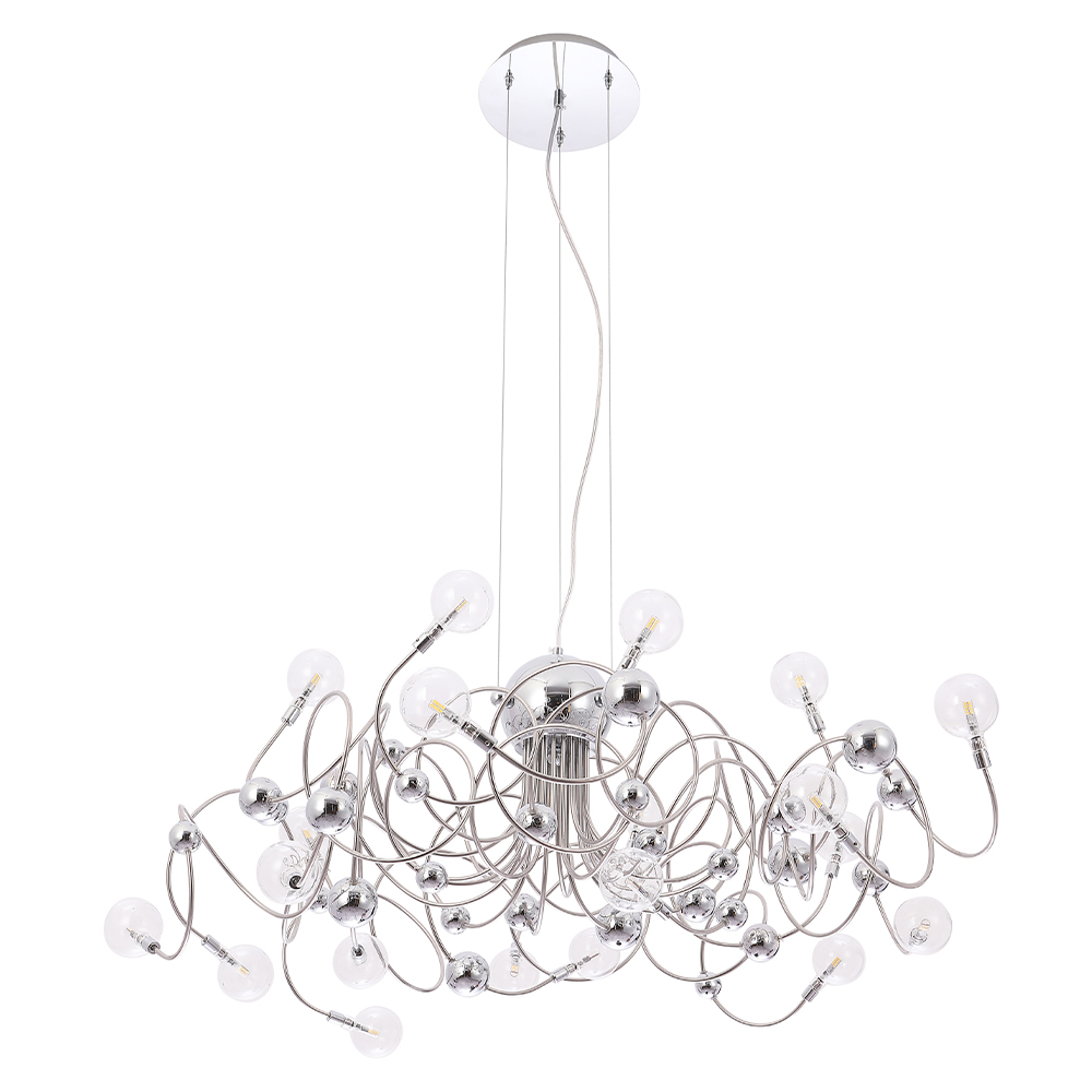 Подвесная люстра Crystal Lux MEDUSA SP20 CHROME