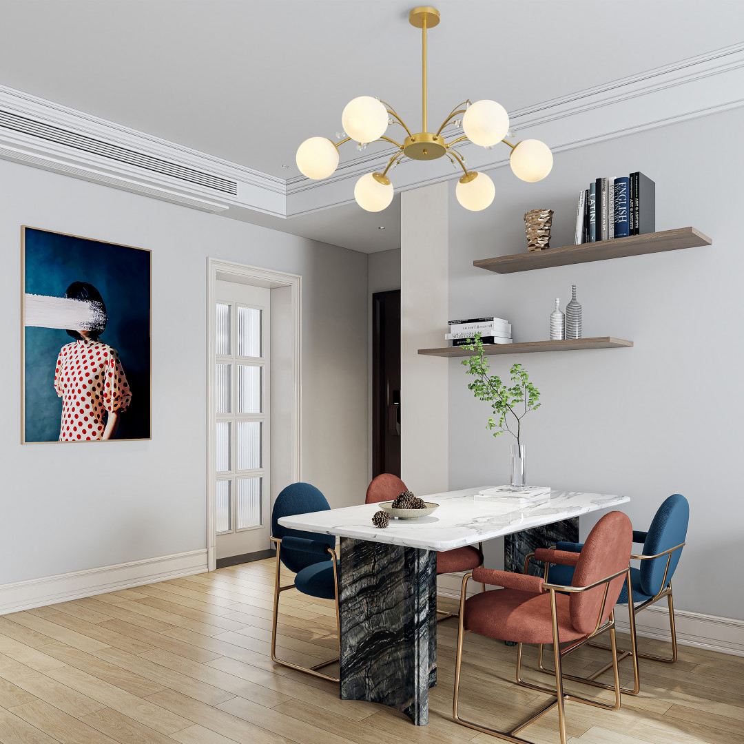 Люстра на штанге Arte Milano Neapolis 273802/6 GD