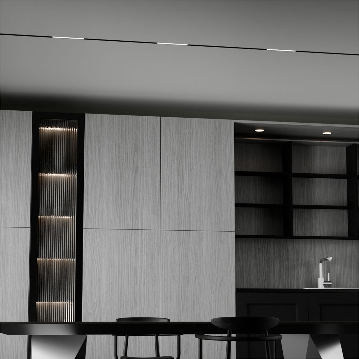 Трековый магнитный светильник Lightera Startrek 220 LE169TRL-9B3K