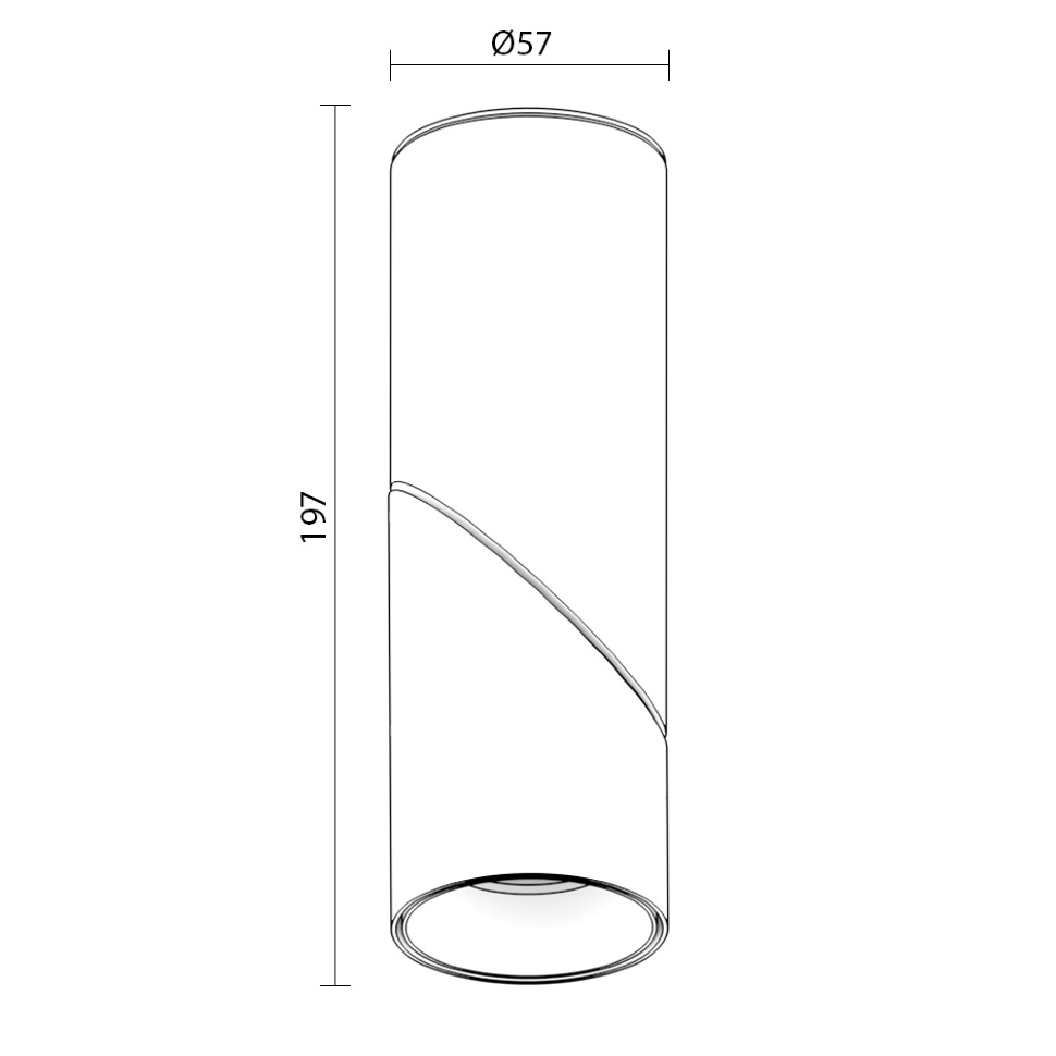 Накладной светильник Ledron MJ1402 White 00000013461