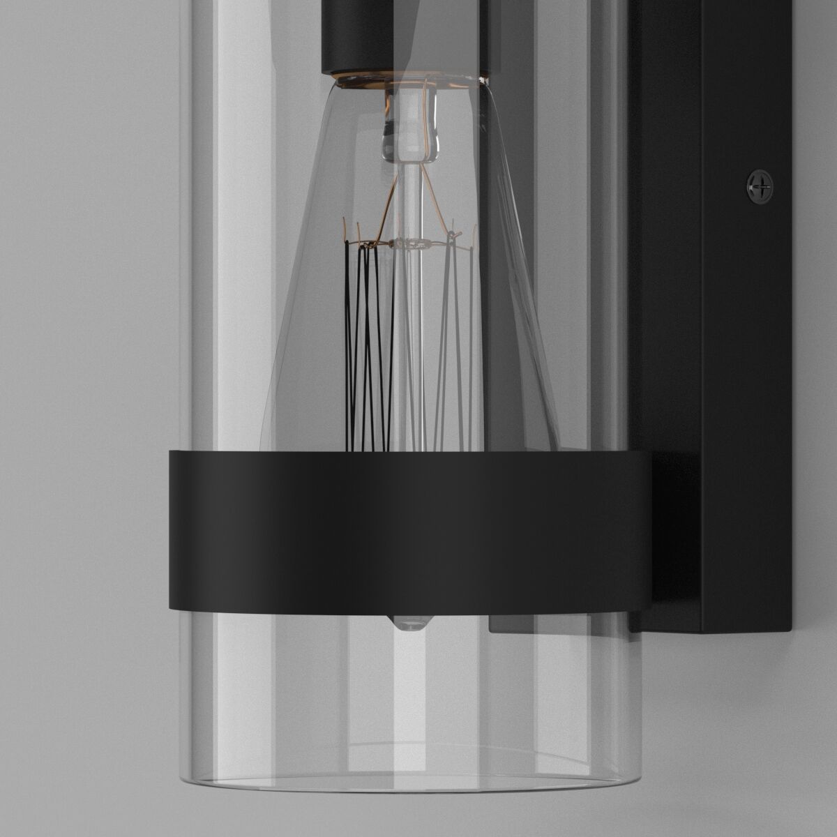 Уличный настенный светильни Elektrostandard Falcon 35167/D черный 4690389195426 a063452