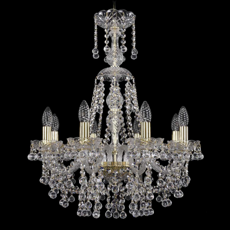 Подвесная люстра Bohemia Ivele 1409/8/195/XL-68/G