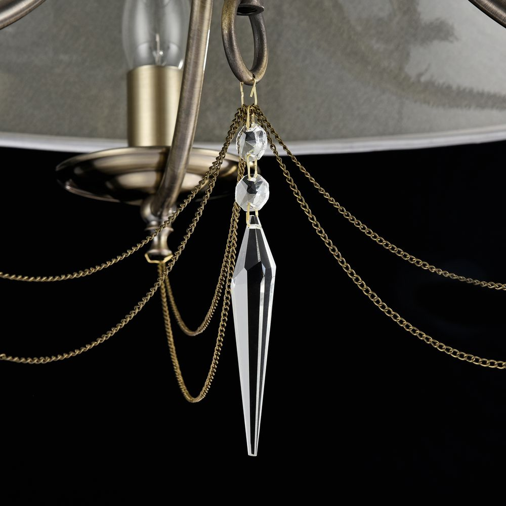 Подвесная люстра Freya Garcia FR2908-PL-03C-BZ