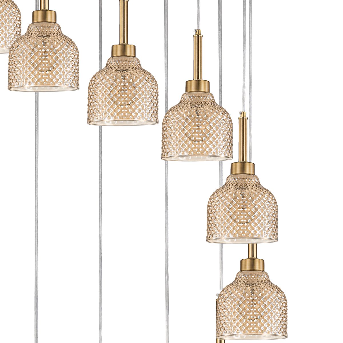 Каскадная люстра Indigo Caramella V000435