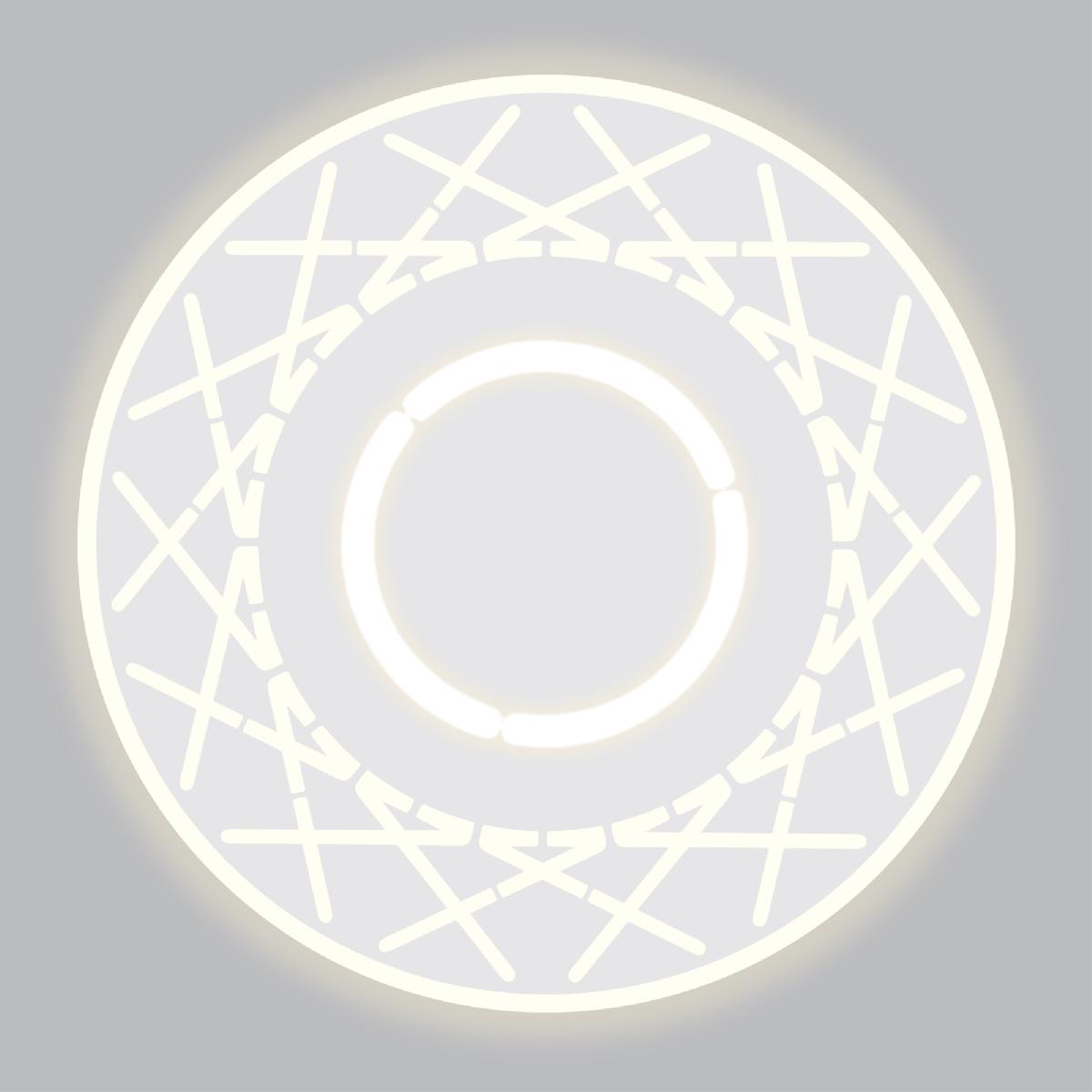 Настенный светодиодный светильник Eurosvet Ilios 40148/1 LED белый