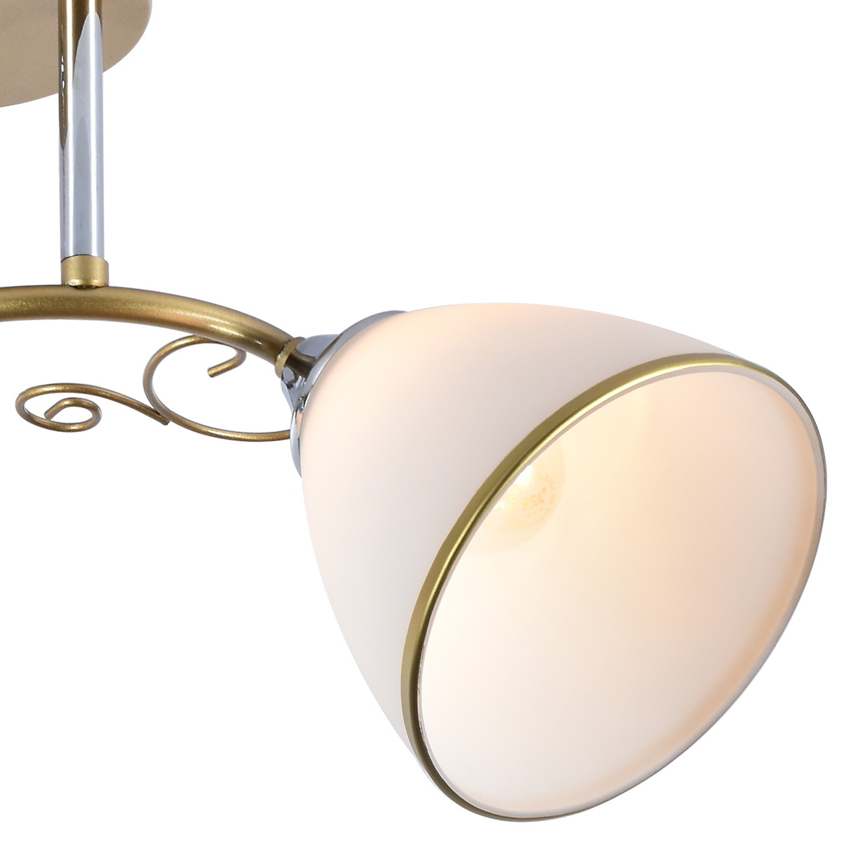 Люстра на штанге Reluce 91256-0.3-02 GD+CR