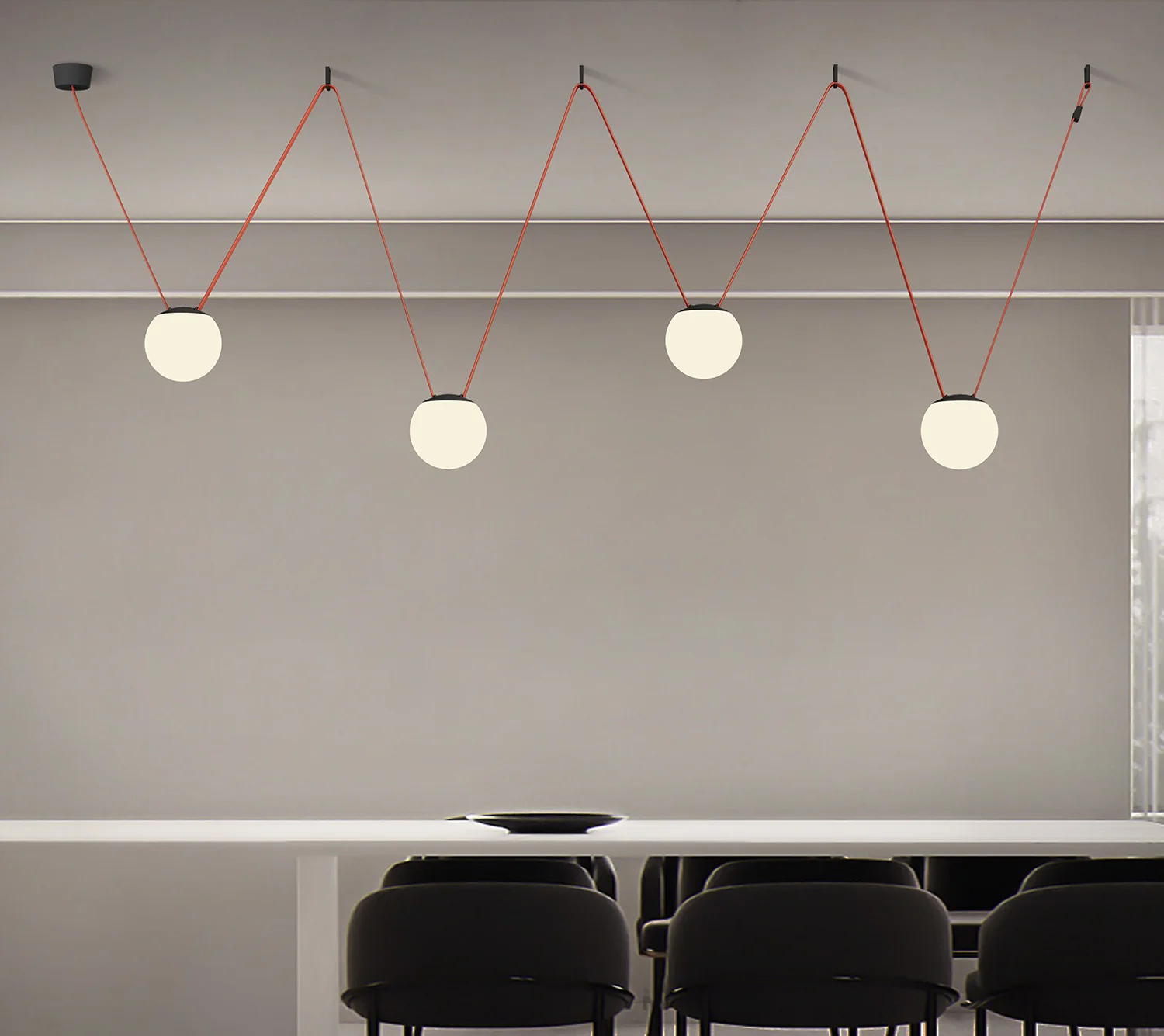 Трековый однофазный светильник Denkirs Belty orb DK5552-BK