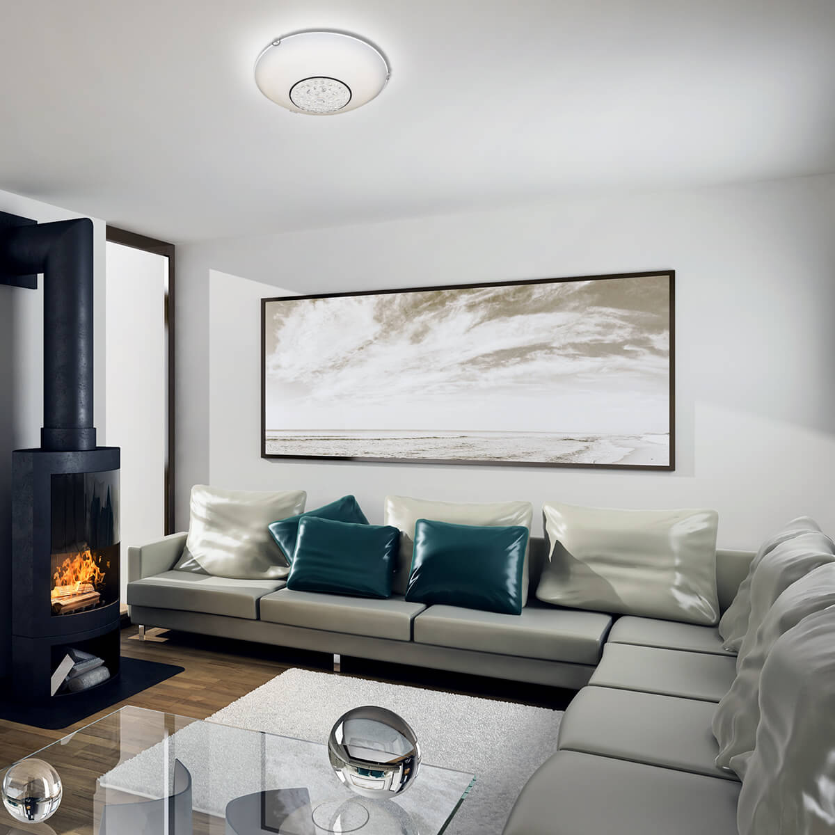 Настенно-потолочный светодиодный светильник Sonex Lakrima 228/DL