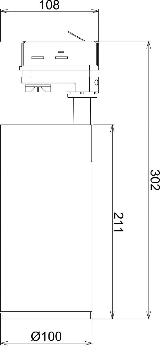 Трековый трехфазный светильник Deko-Light Lucea 707122