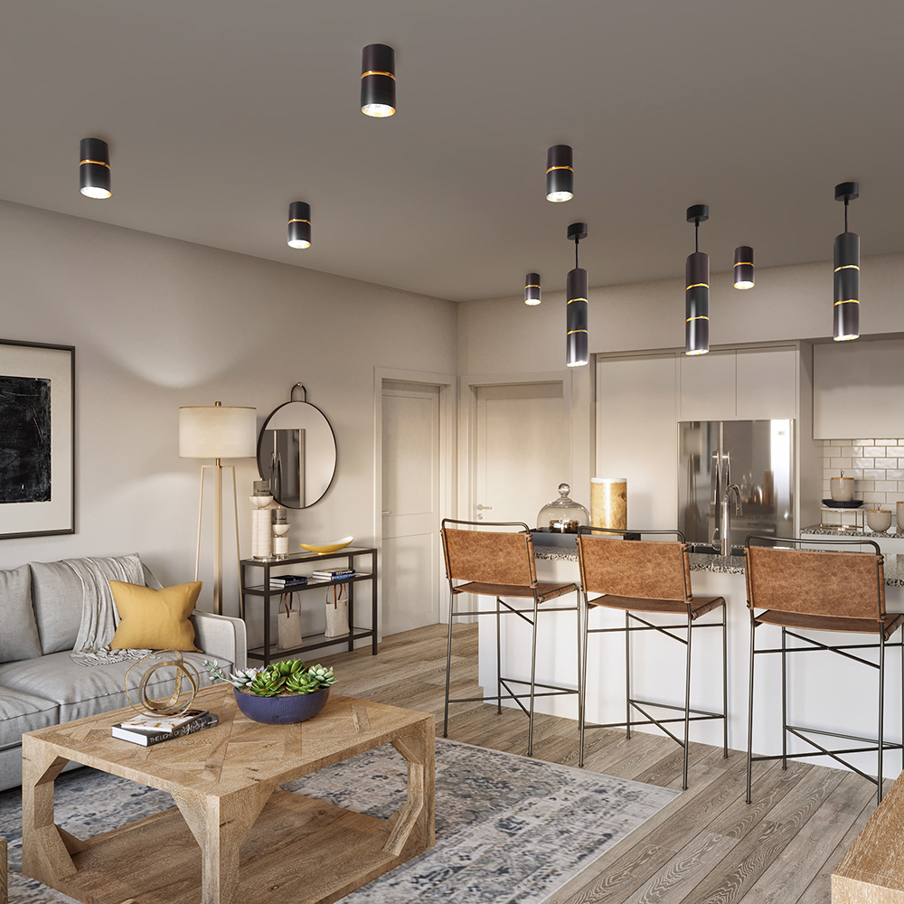 Трековый однофазный светильник Feron AL178 48703