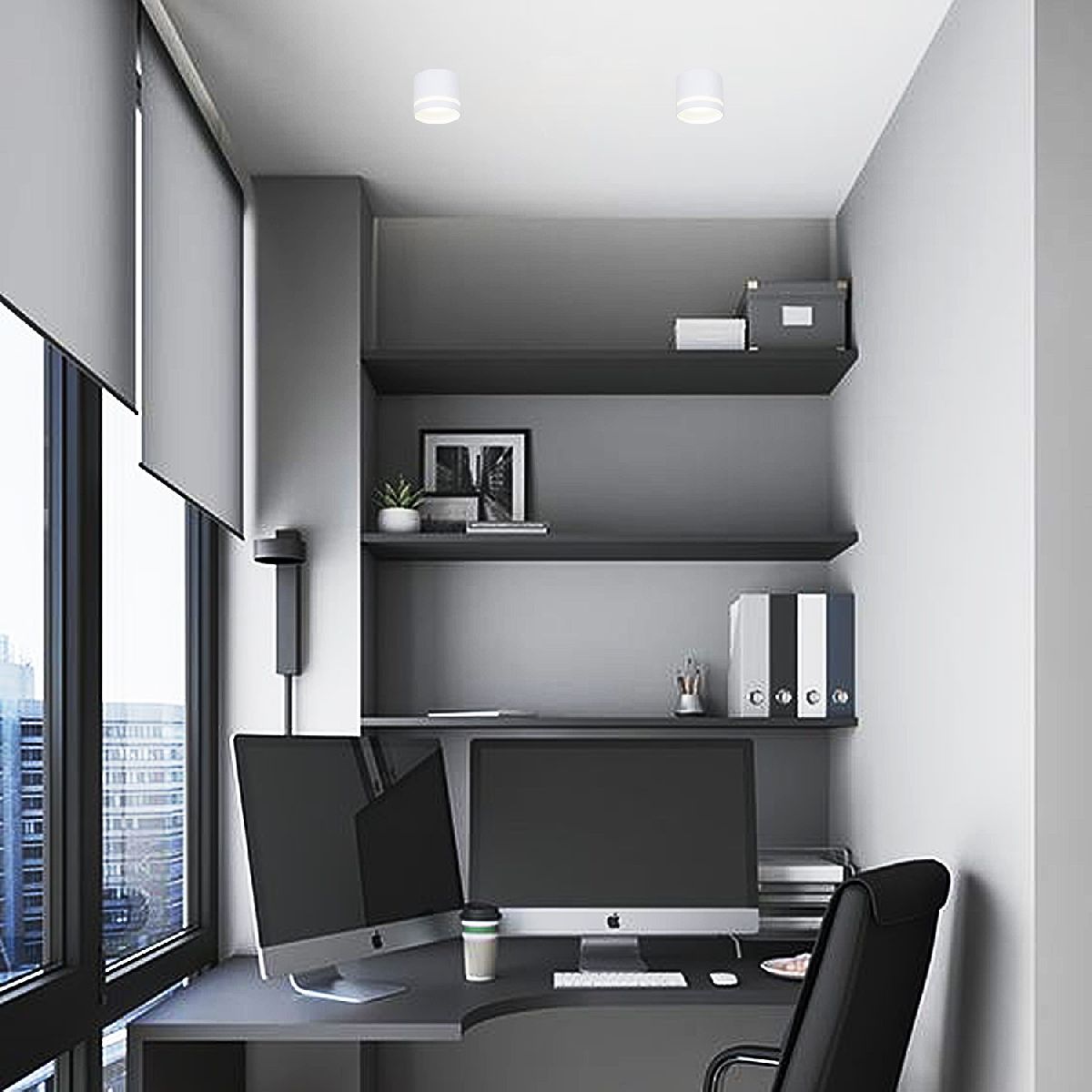 Накладной светильник Reluce 53002-9.5-001LD GX53 WT