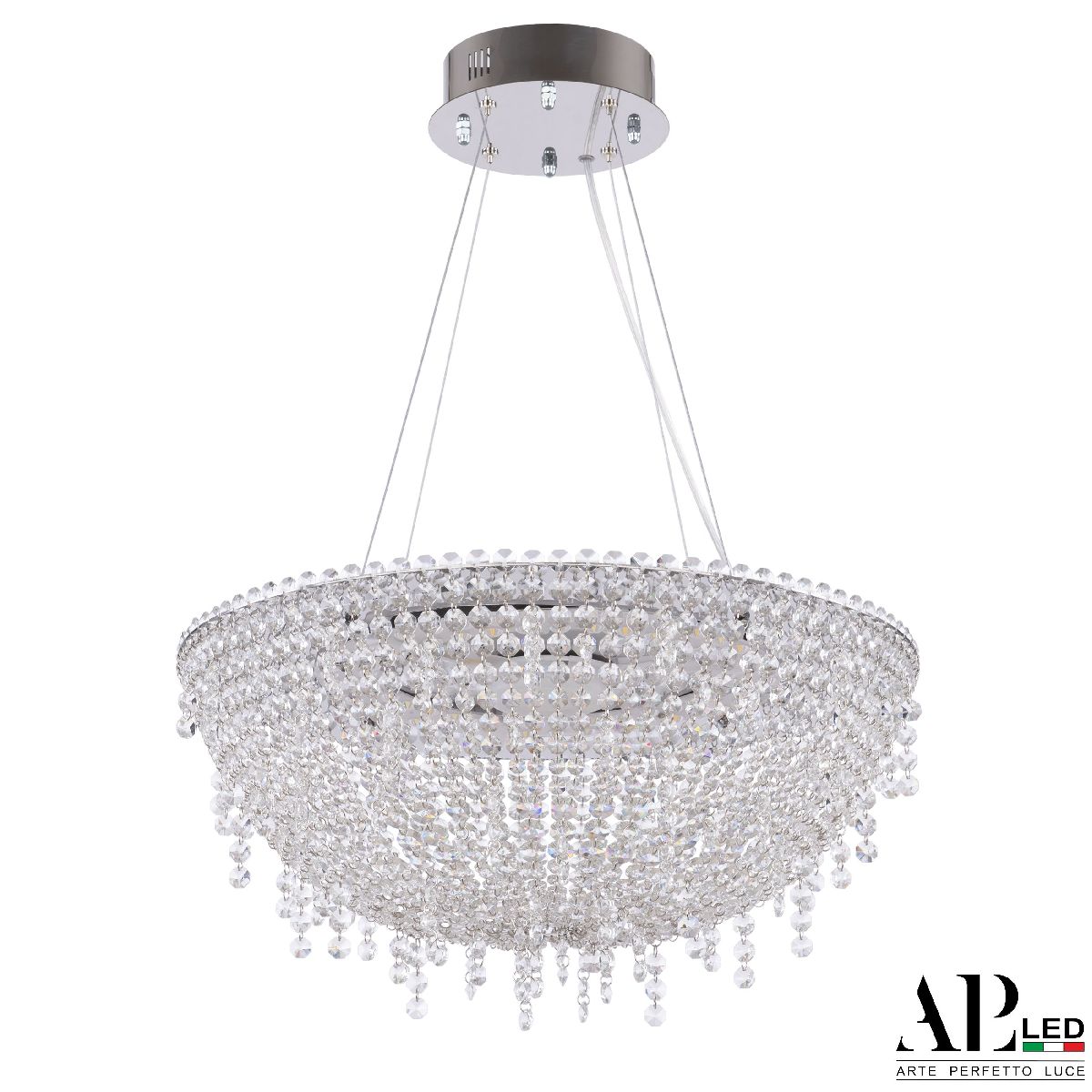 Подвесная люстра Arte Perfetto Luce Sicilia SH501.0.50.B.LED-DIM.Ni