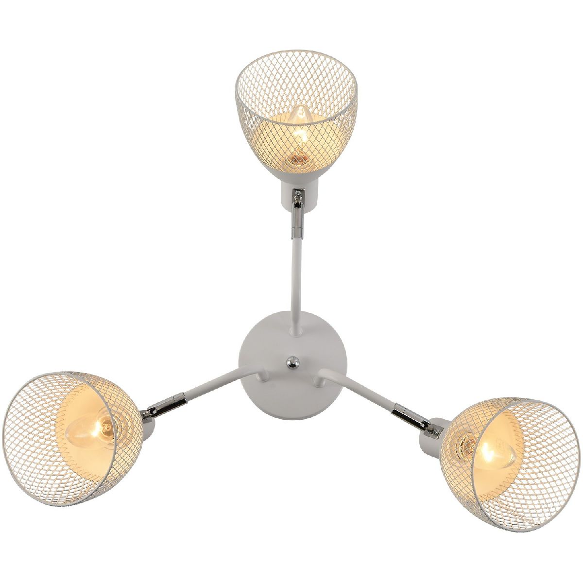 Потолочная люстра Reluce 01581-3.3-03 WH+CR