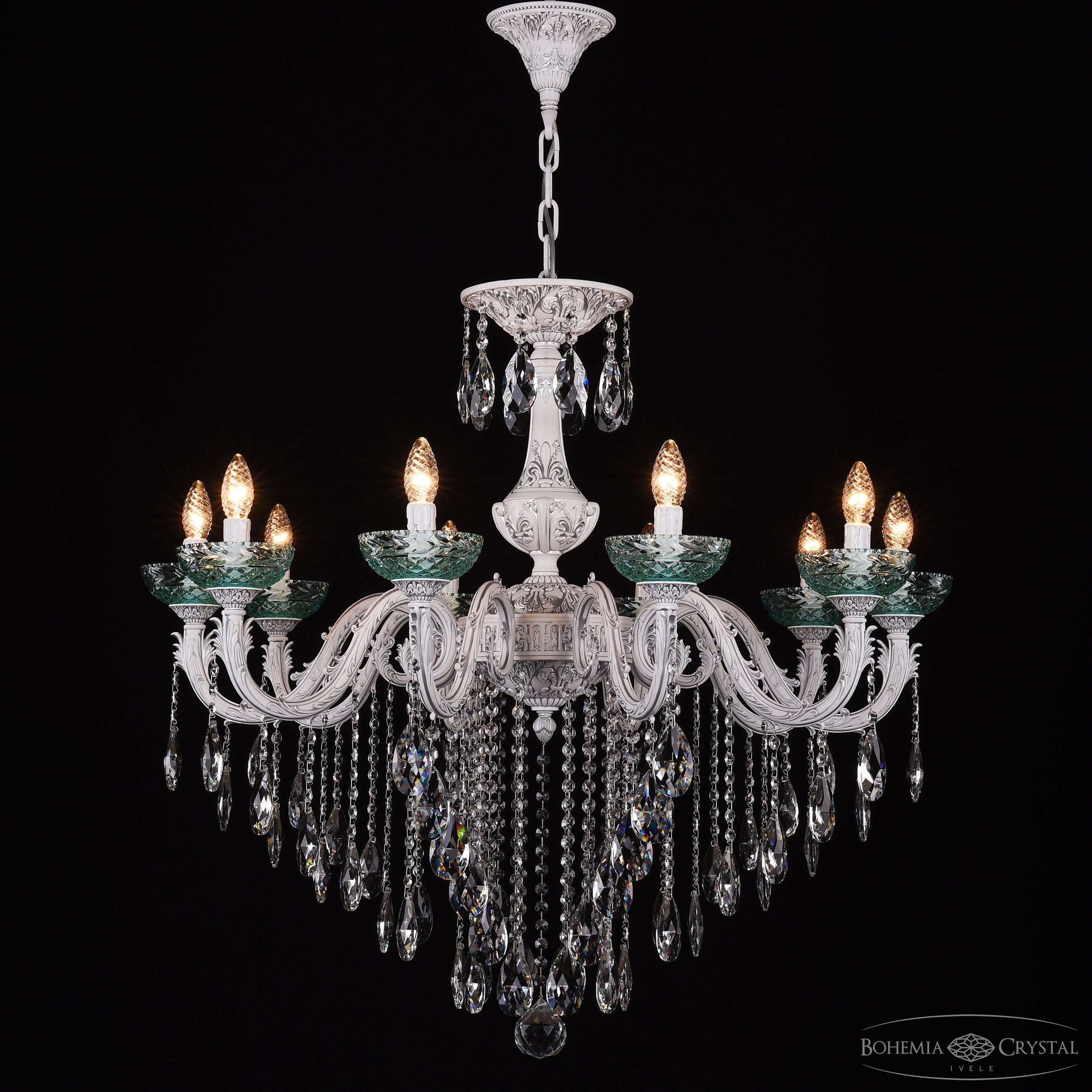 Подвесная люстра Bohemia Ivele Crystal AL79101/10/300 B WMN P Birusa/M-1F