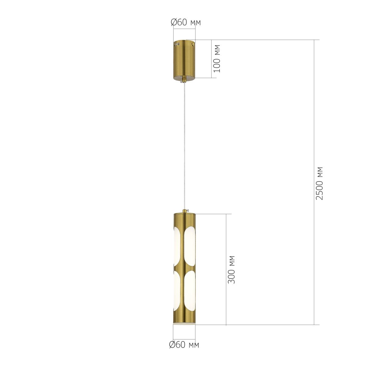 Подвесной светильник ST Luce Dallamos SL6237.303.01