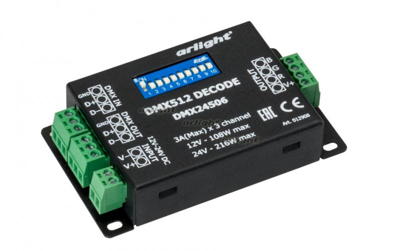 Декодер Arlight DMX24506 012908